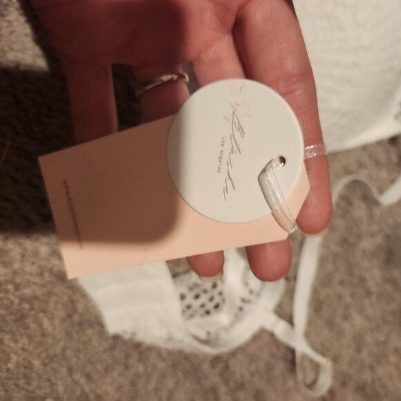 White lacy bralet - Picture 3 of 3